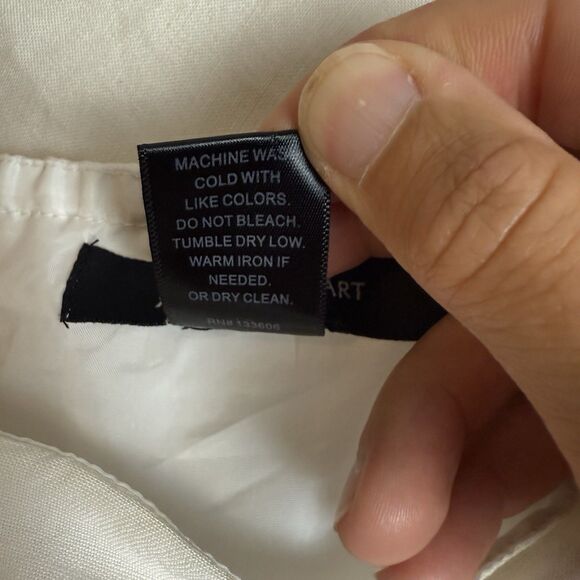 Ashley Stewart 2 Piece Linen Blend Dress White And Orange Womens Size 22 - Picture 7 of 13